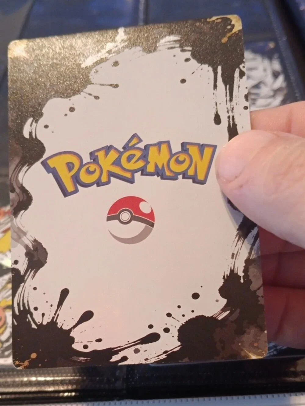 Pokemon OR Arceus Art Card — White, Black, Gold